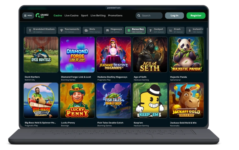 GrandzBet Casino officiel